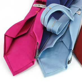 cravate soie luxe 6 ou 7 plis